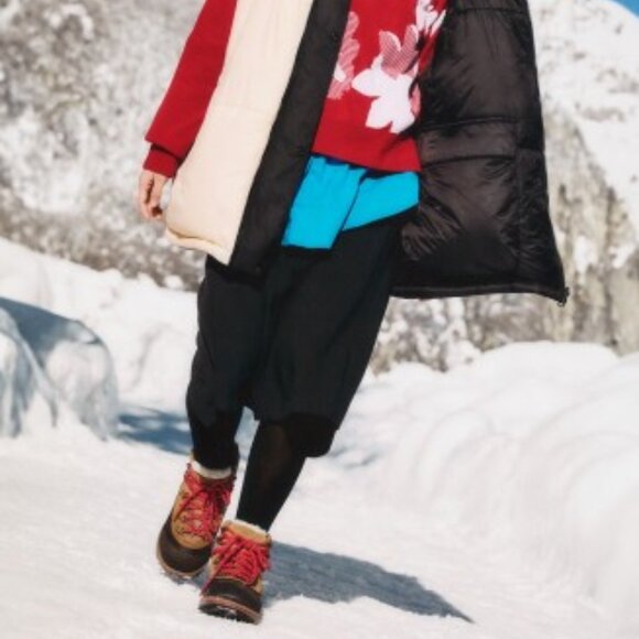 UGG Brecken Lace Up Chestnut Suede Waterproof Boots - Picture 6 of 7